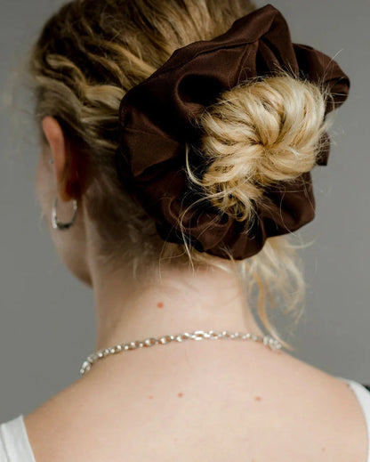 A BRONZE AGE - SILK SCRUNCHIE - FINN