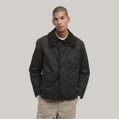 BARBOUR X TO KI TO FOREST WAX JACKET - SAGE