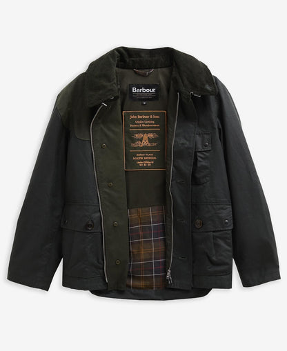 BARBOUR X TO KI TO FOREST WAX JACKET - SAGE