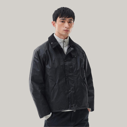 BARBOUR OS TRANSPORT JACKET - BLACK