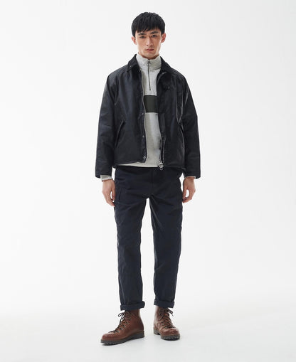 BARBOUR OS TRANSPORT JACKET - BLACK