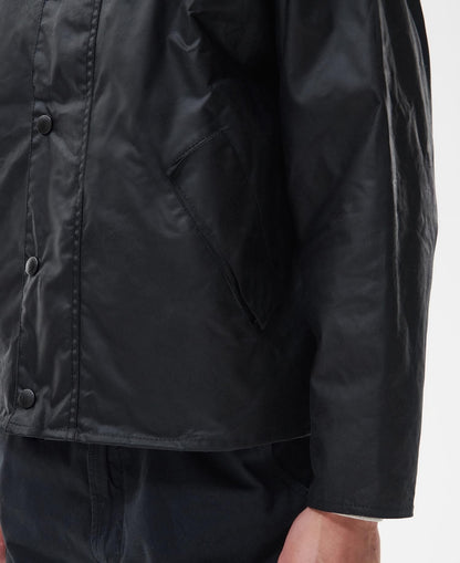 BARBOUR OS TRANSPORT JACKET - BLACK