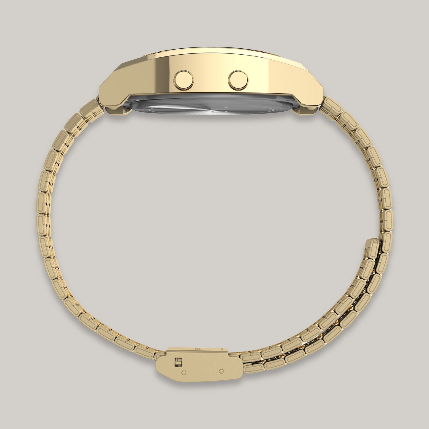 TIMEX T80 36MM STAINLESS STEEL BRACELET - GOLD TONE