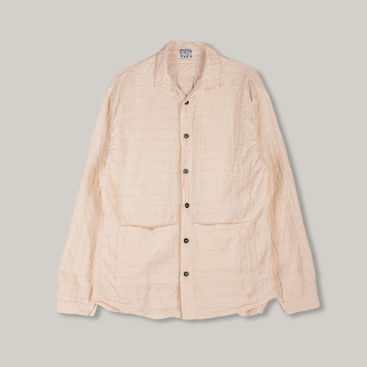TENDER FLIPPED COLLAR SHIRT - AIRBAG CAMBRIC - RINSED