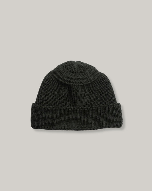HEIMAT MERINO TRAWLER HAT - MILITARY GREEN