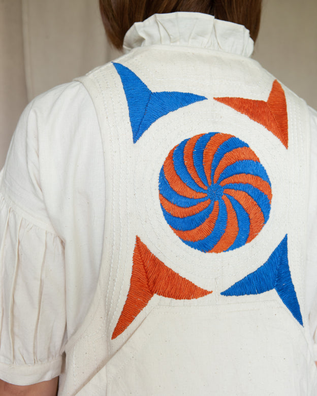 KARDO x W'MENSWEAR UTILITY VEST - NATURAL