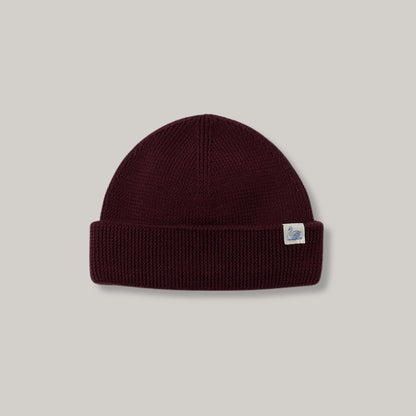 MERZ B. SCHWANEN WATCH CAP - BURGUNDY