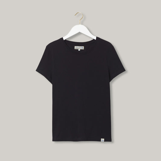 MERZ B. SCHWANEN WOMEN'S T-SHIRT - BLACK