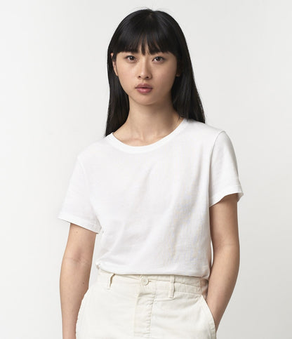 MERZ B. SCHWANEN WOMEN'S T-SHIRT - WHITE
