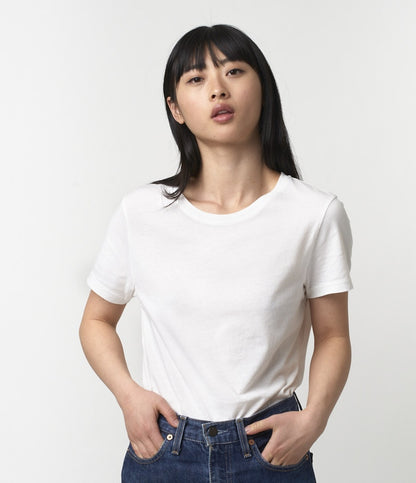 MERZ B. SCHWANEN WOMEN'S T-SHIRT - WHITE