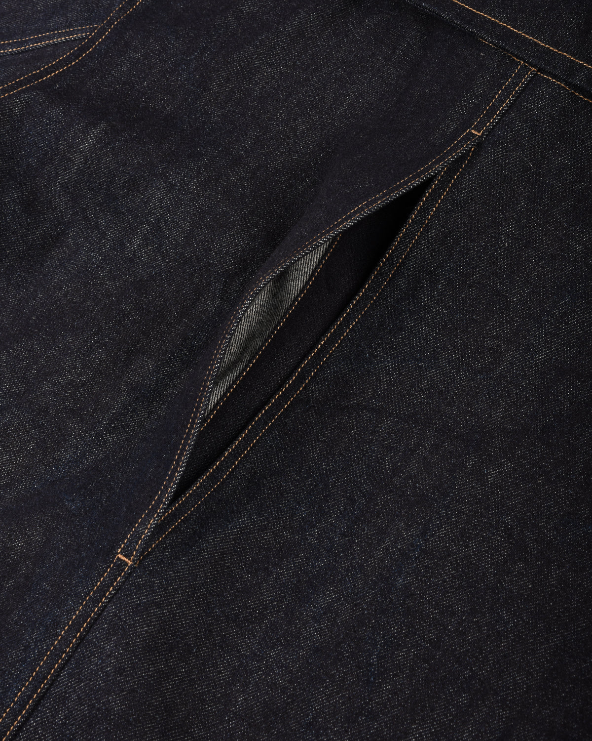 WORK WORKS WOMEN'S 3/4 SLEEVE JACKET - RAW DENIM