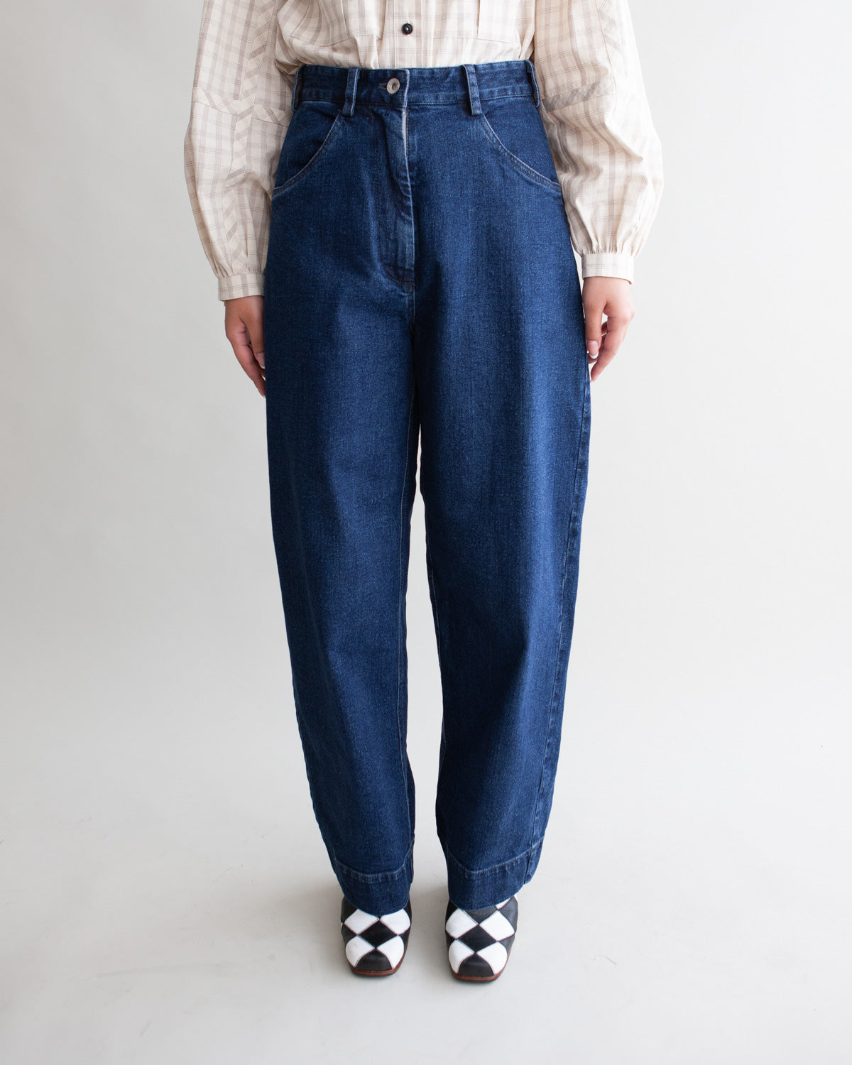 W'MENSWEAR WENDY TROUSER - DENIM