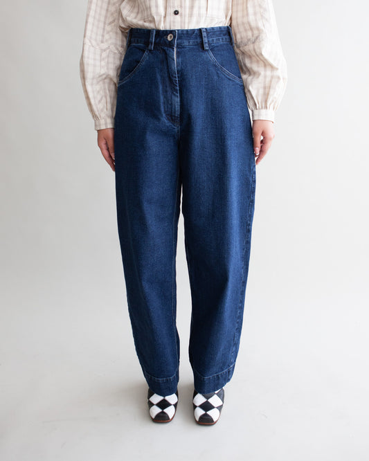 W'MENSWEAR WENDY TROUSER - DENIM