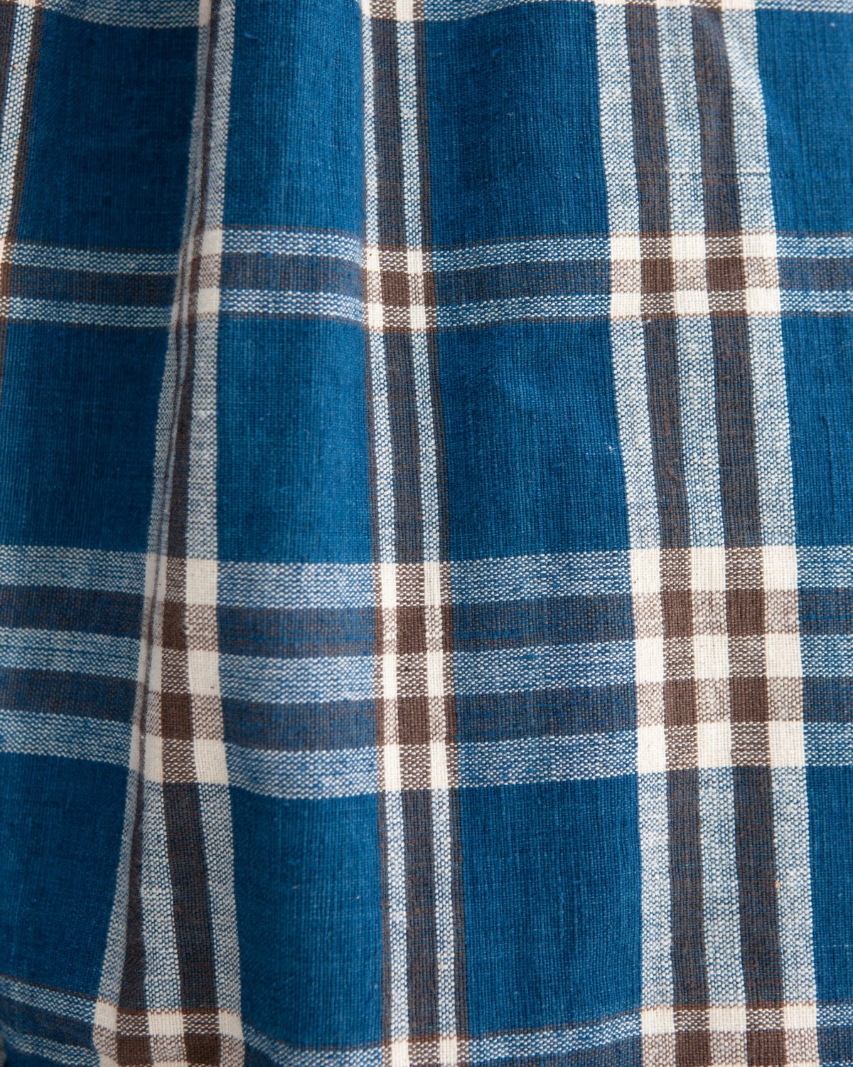 W'MENSWEAR RIDER SKIRT - INDIGO CHECK