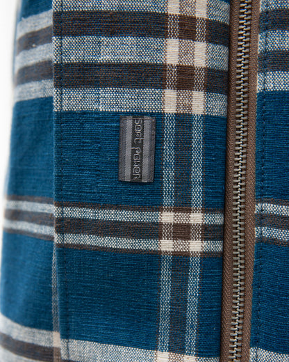 W'MENSWEAR DESPATCH JACKET - INDIGO CHECK