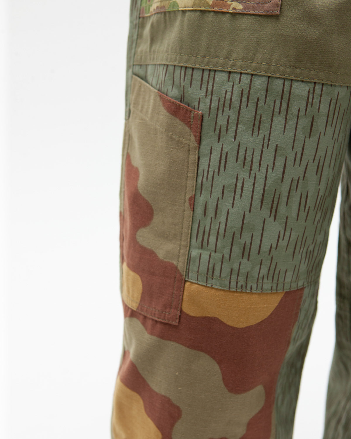 GOOD OL WHATS-HER-FACE BY W'MENSWEAR UNISEX FREEDOM FLIGHT TROUSER - ARMY CAMO