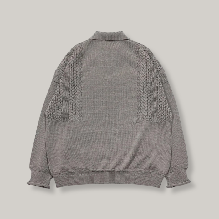 YASHIKI HATSUYUKI SKIPPER KNIT - BEIGE