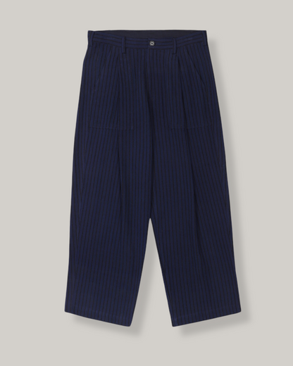 KARDO YUKI TROUSER - EW06 NAVY STRIPE