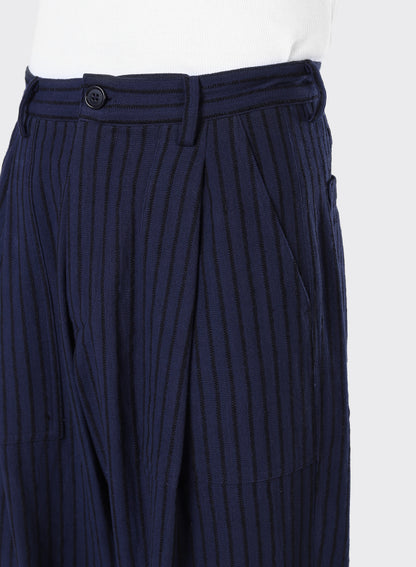 KARDO YUKI TROUSER - EW06 NAVY STRIPE