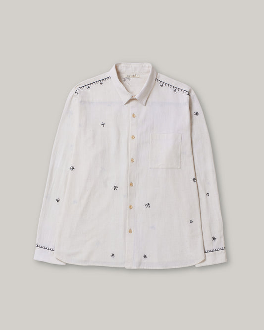 11.11 LOVERS SHIRT - ECRU