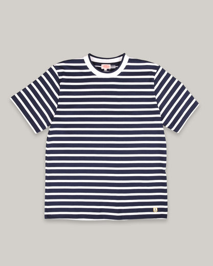 ARMOR LUX HERITAGE STRIPED T-SHIRT - MARINE DEEP/ WHITE
