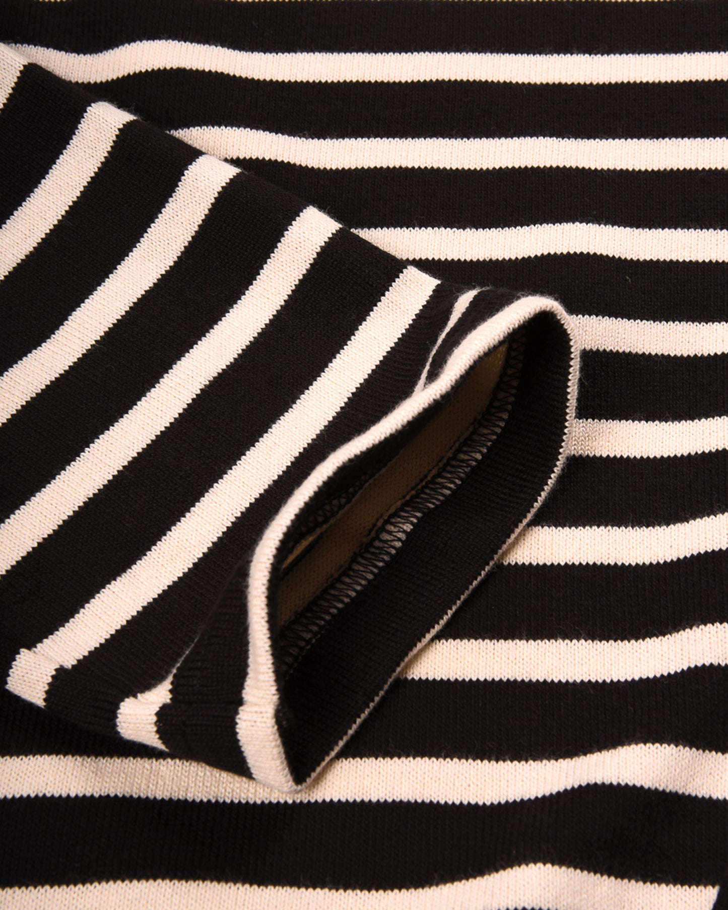 ARMOR LUX HERITAGE BRETON T-SHIRT L/S - BLACK/NATURE