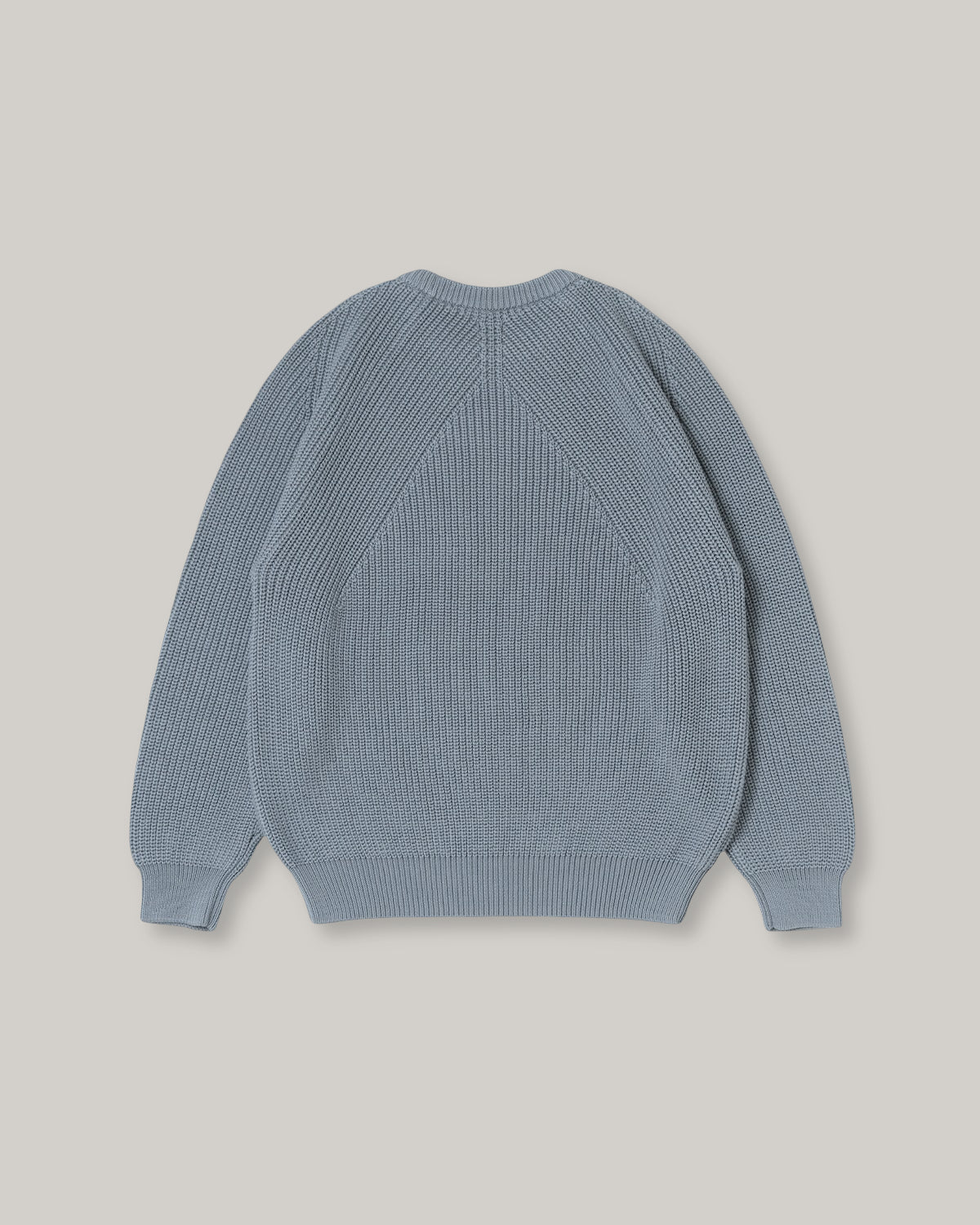 BATONER COTTON SIGNATURE CREW NECK - GRAY SAX