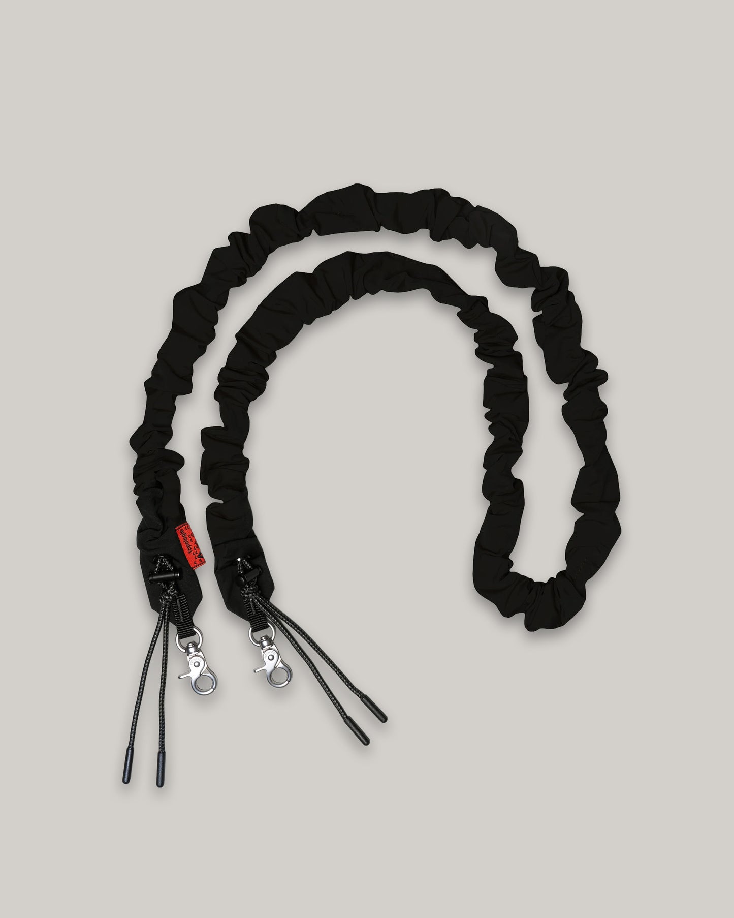 TOPOLOGIE BUNGEE STRAP BLACK TECH SATEEN
