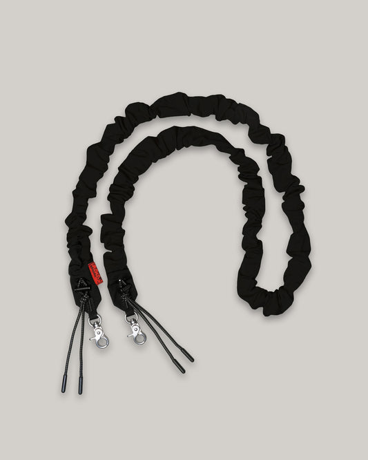 TOPOLOGIE BUNGEE STRAP BLACK TECH SATEEN