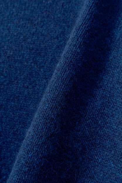 NOTHING WRITTEN BUNNY WOOL PULLOVER - BLUE