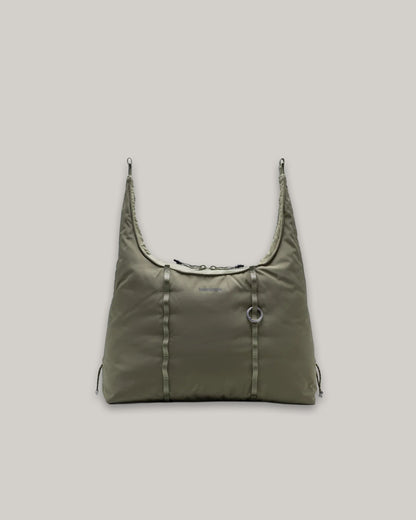 TOPOLOGIE CLOUD HOBO MEDIUM MOSS TECH SATEEN