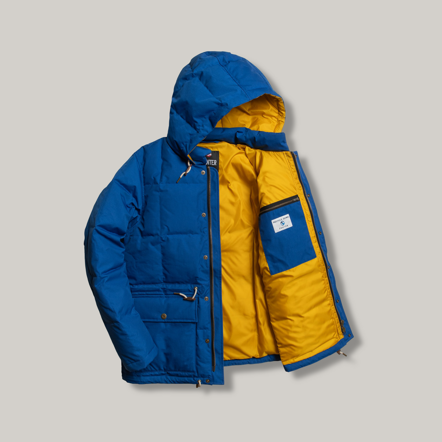 ZANTER BLIZZARD PARKA - BLUE