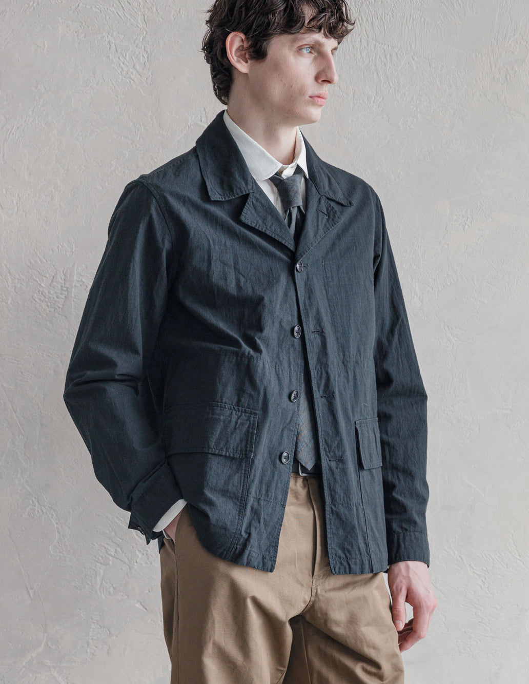 1ST PAT-RN GROPIUS JACKET - CHARCOAL