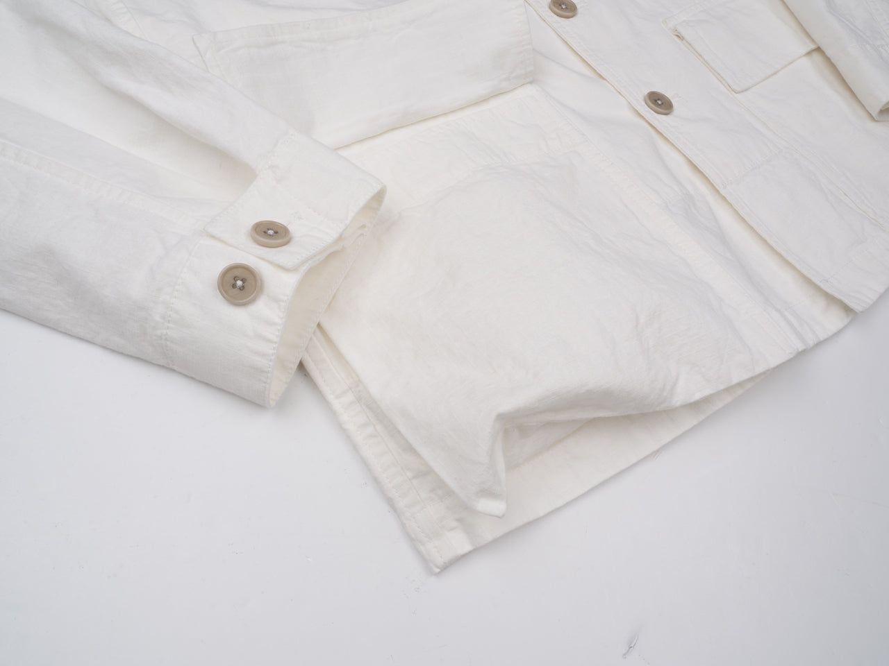 1ST PAT-RN GROPIUS JACKET -  OFF WHITE