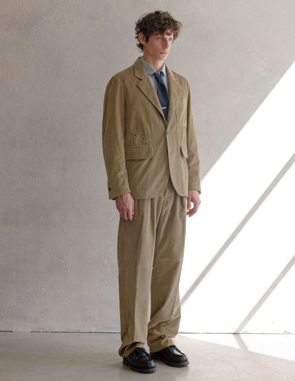 1ST PAT-RN HORLOGER JACKET - SOFT CORDUROY - BEIGE