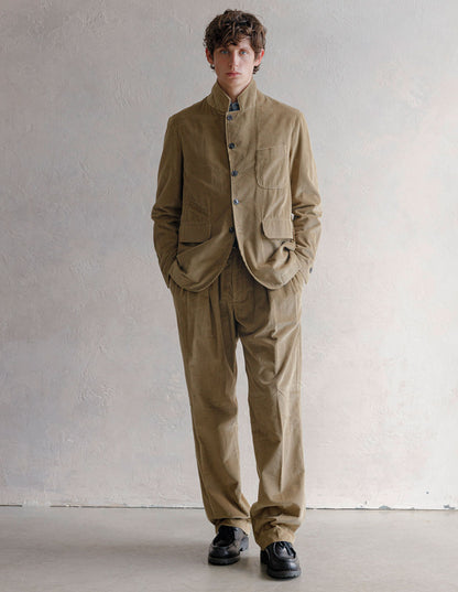 1ST PAT-RN ALLEN TROUSER - SOFT CORDUROY - BEIGE