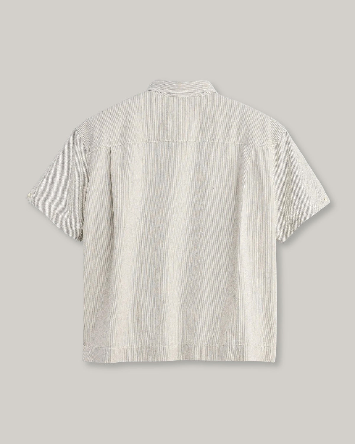 LEVI'S BLUE TAB SS BOXY SHIRT - STRIPE N & A GREY