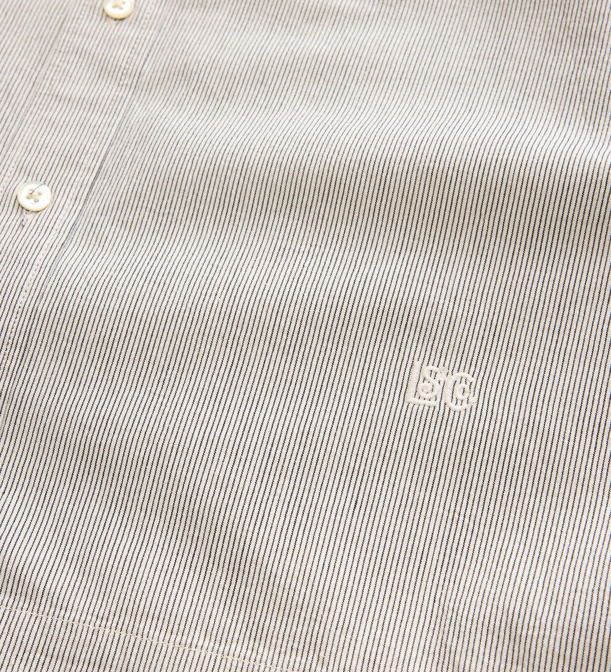 LEVI'S BLUE TAB SS BOXY SHIRT - STRIPE N & A GREY