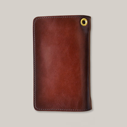 KOBASHI STUDIO WALLET MIDDLE - BROWN