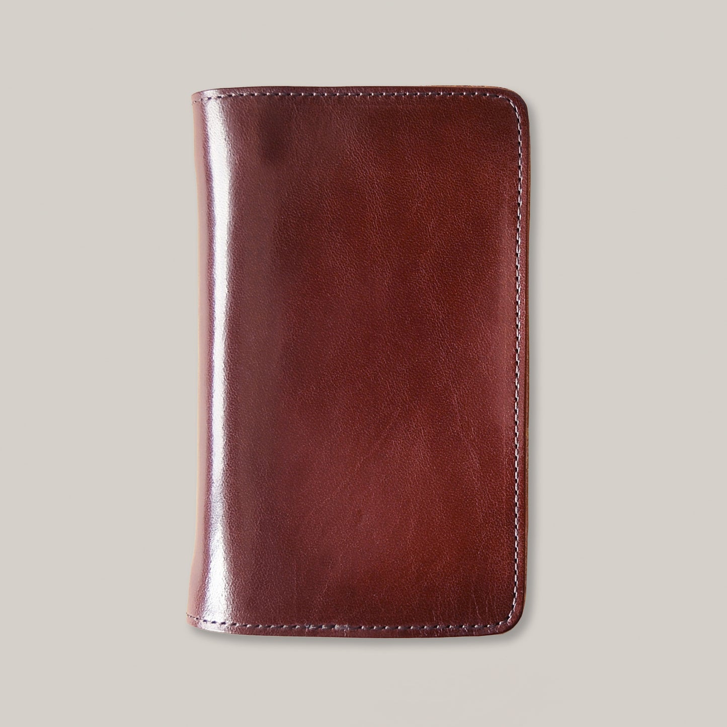 KOBASHI STUDIO WALLET MIDDLE - BROWN