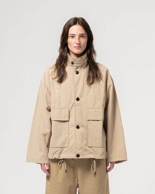 GIRLS OF DUST COVE JACKET - FUJI NYLON - OYSTER