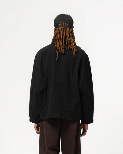 EAT DUST QUILTED SONORA JACKET -  FADED BLACK