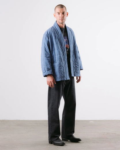 EAT DUST EDO JACKET - COTTON QUILT - INFINITY BLUE