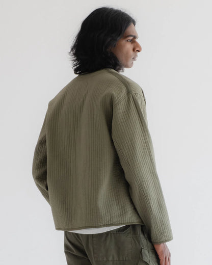 EAT DUST BASEBALL CARDIGAN - ARMOR COTTON - LITCHEN