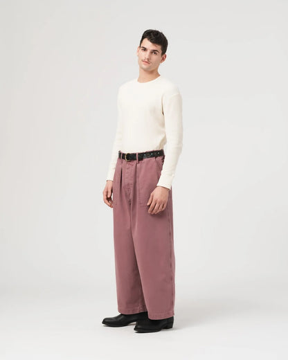 EAT DUST FATIGUE PANTS - DUCK CANVAS - ROSEWOOD