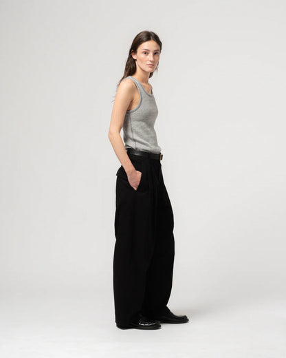 EAT DUST AMBASSADOR PANTS - CRISPY COTTON - BLACK