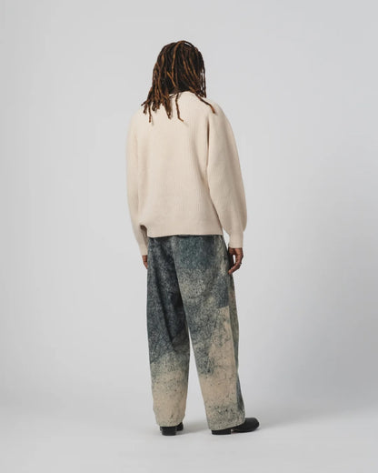 EAT DUST AMBASSADOR PANTS  - FELINO CORD - BEIGE/ INK