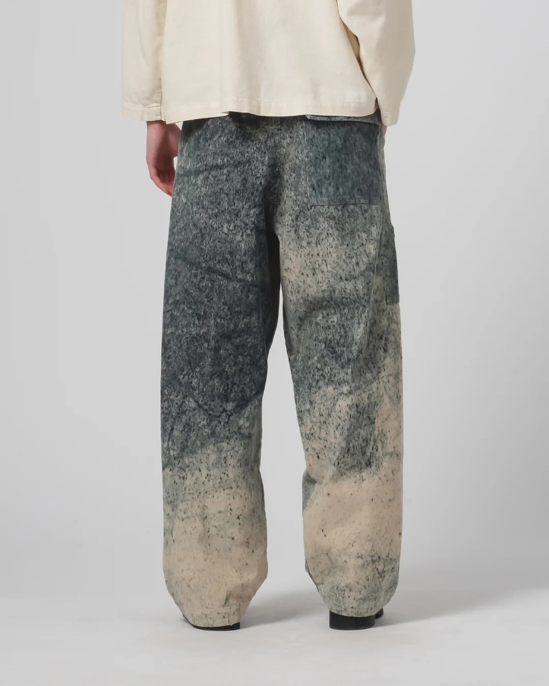 EAT DUST AMBASSADOR PANTS  - FELINO CORD - BEIGE/ INK
