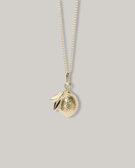 MEADOWLARK LEMON CHARM NECKLACE - 23K GOLD PLATED