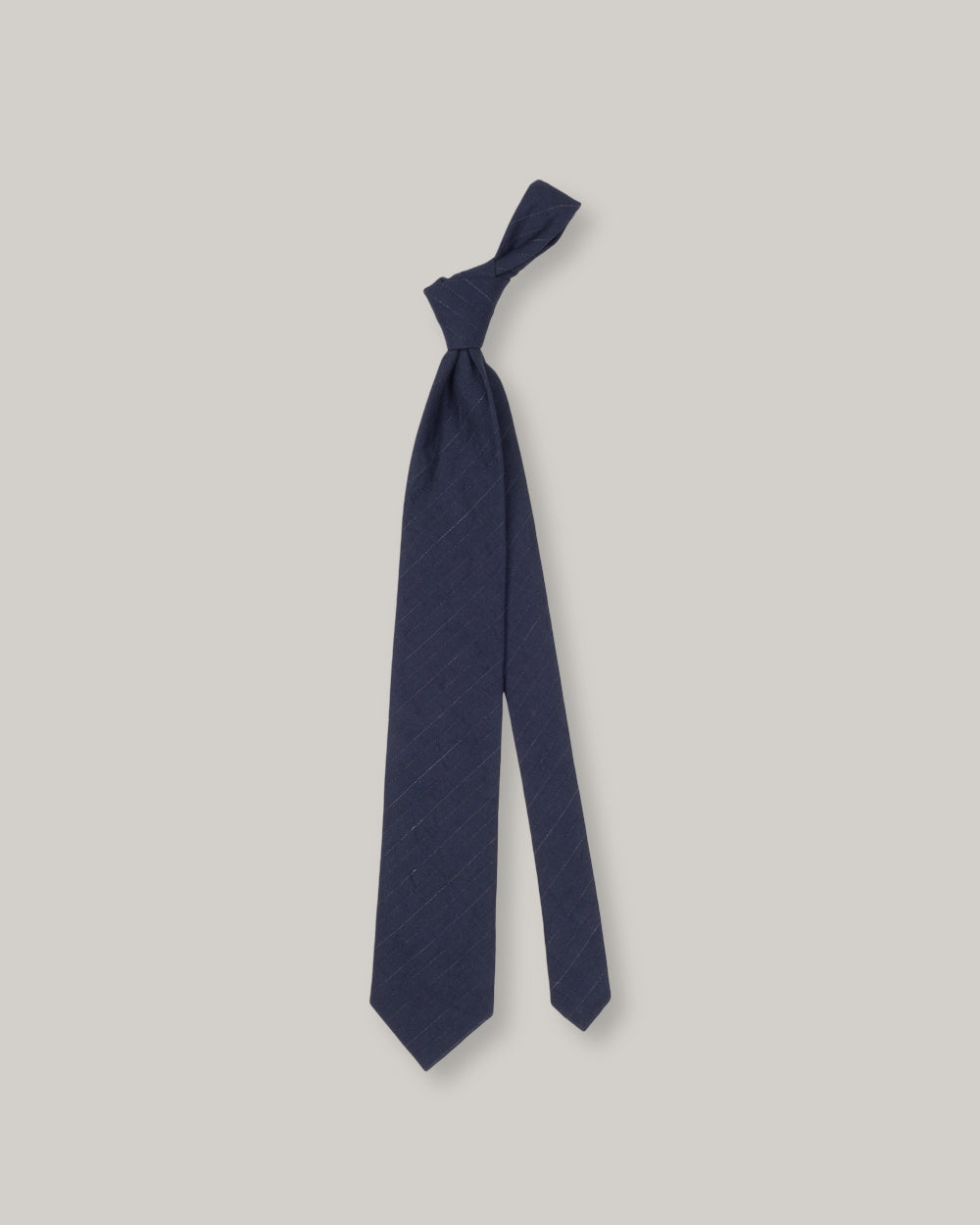 1ST PAT-RN NECKTIE - PINSTRIPE BLUE